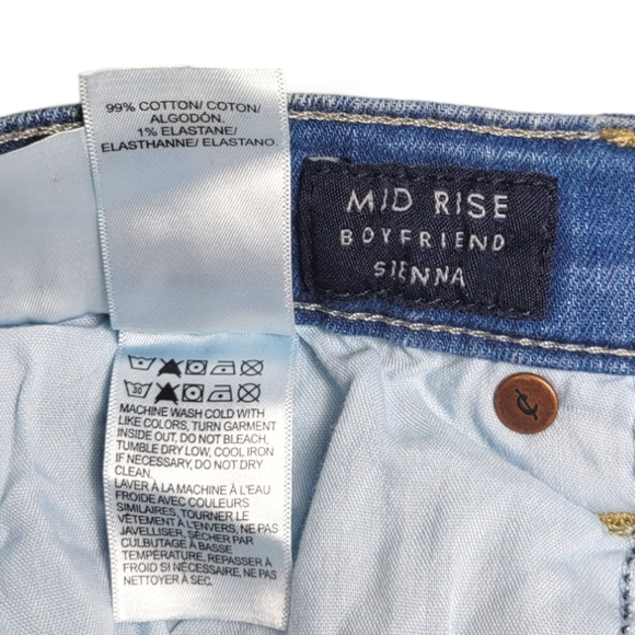 Lucky Brand Mid Rise Boyfriend Sienna 4/27A Ankle - Picture 9 of 9